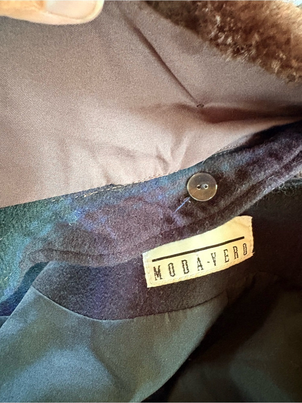 Vero Moda Wool-Blend Jacket with Removable Collar - Picture 9 of 13